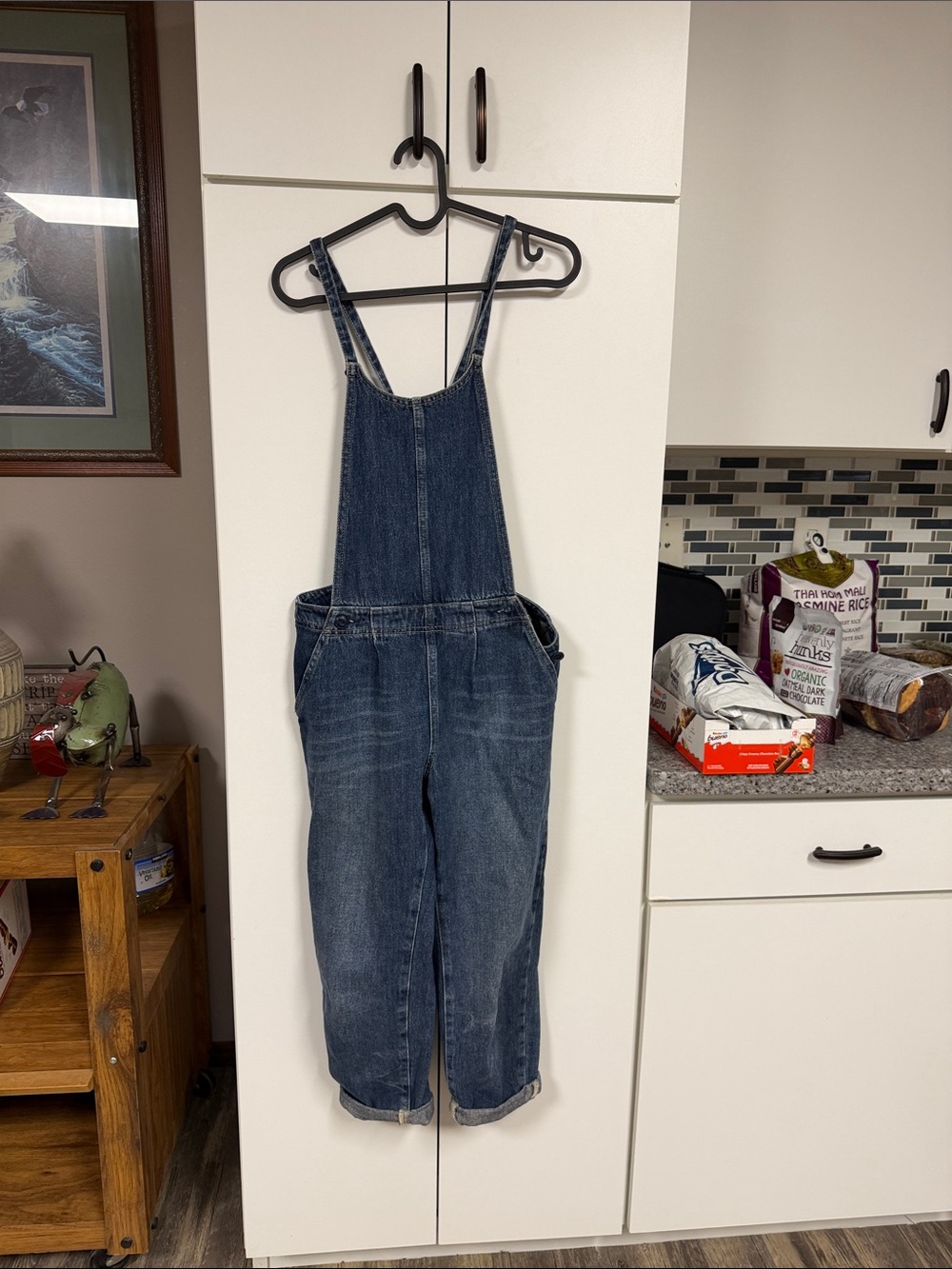 Free people Denim Overalls - Classic Blue